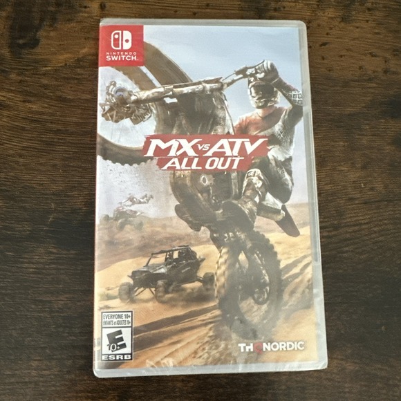 MX vs ATV All Out NINTENDO SWITCH MOTORCYCLING BRAND NEW Sealed - Picture 1 of 2